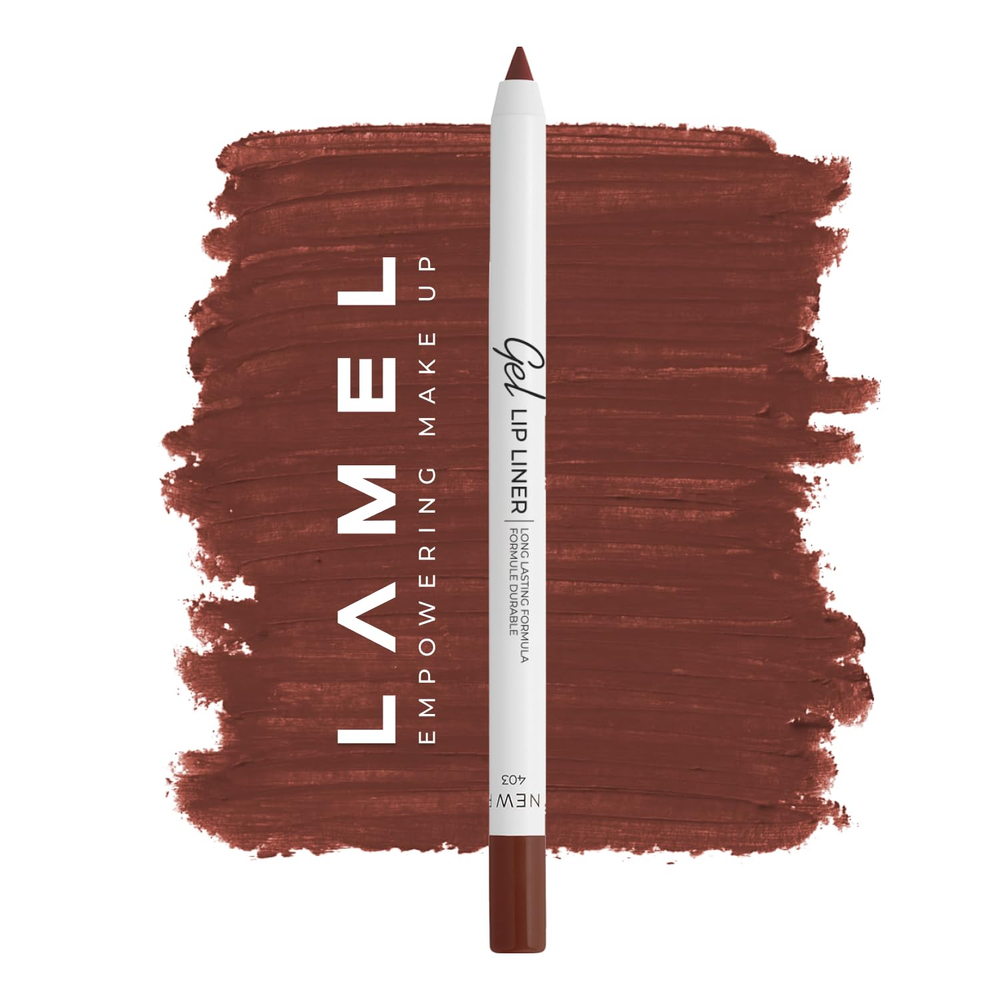 Matte Gel Lip Liner Pencil with Creamy Weightless Longwear Formula - Sharpenable