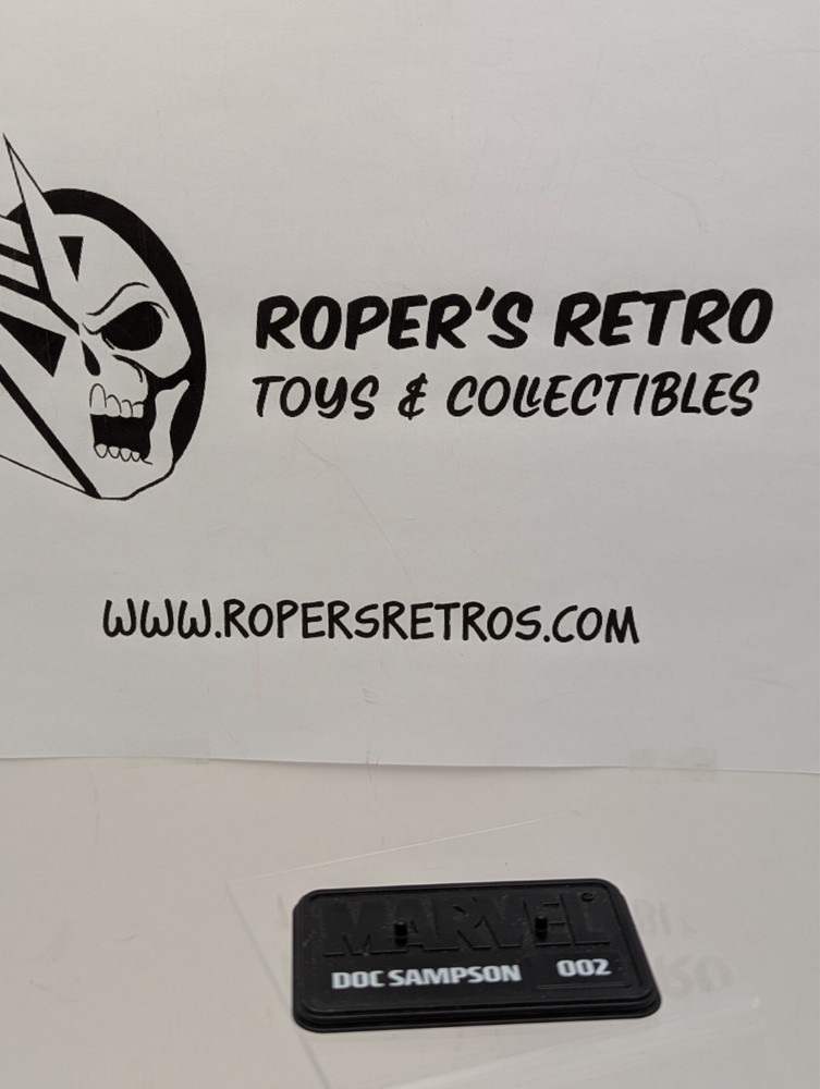 2010 Hasbro Marvel Action Figure Doc Sampson 002 Accessory Display Stand