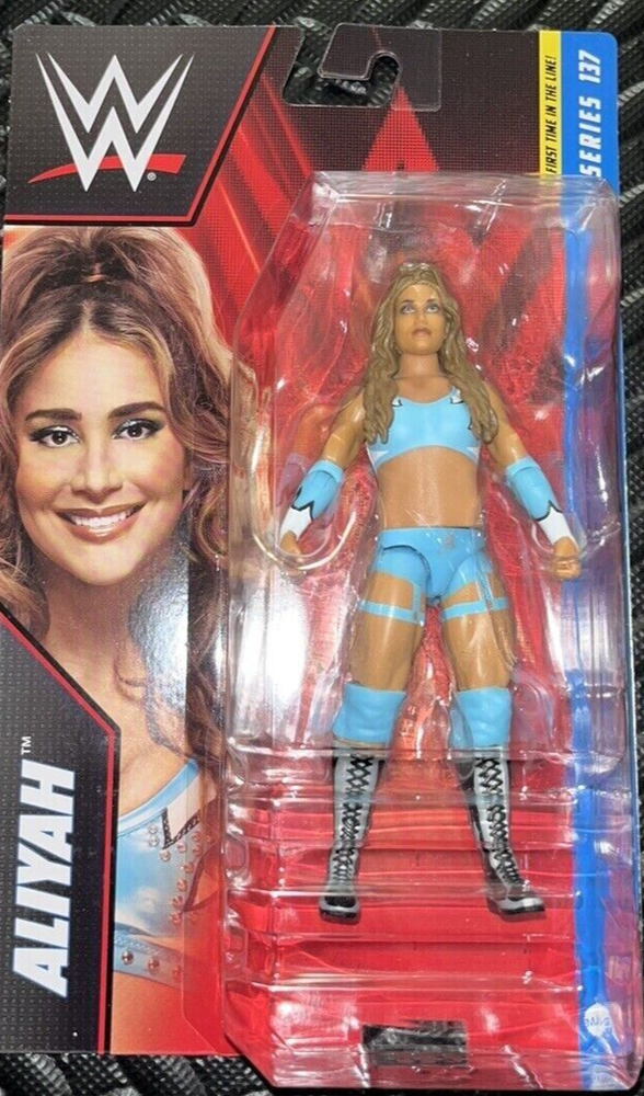 WWE Series 137 ALIYAH Wrestling Action Figure Mattel Brand NWT!!!-image