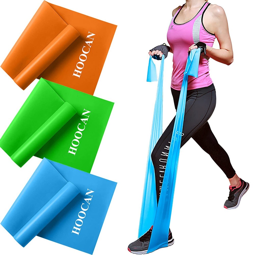 Resistance Bands Set, Long Exercise Bands for Arms, Shoulders, Legs and Butt,...