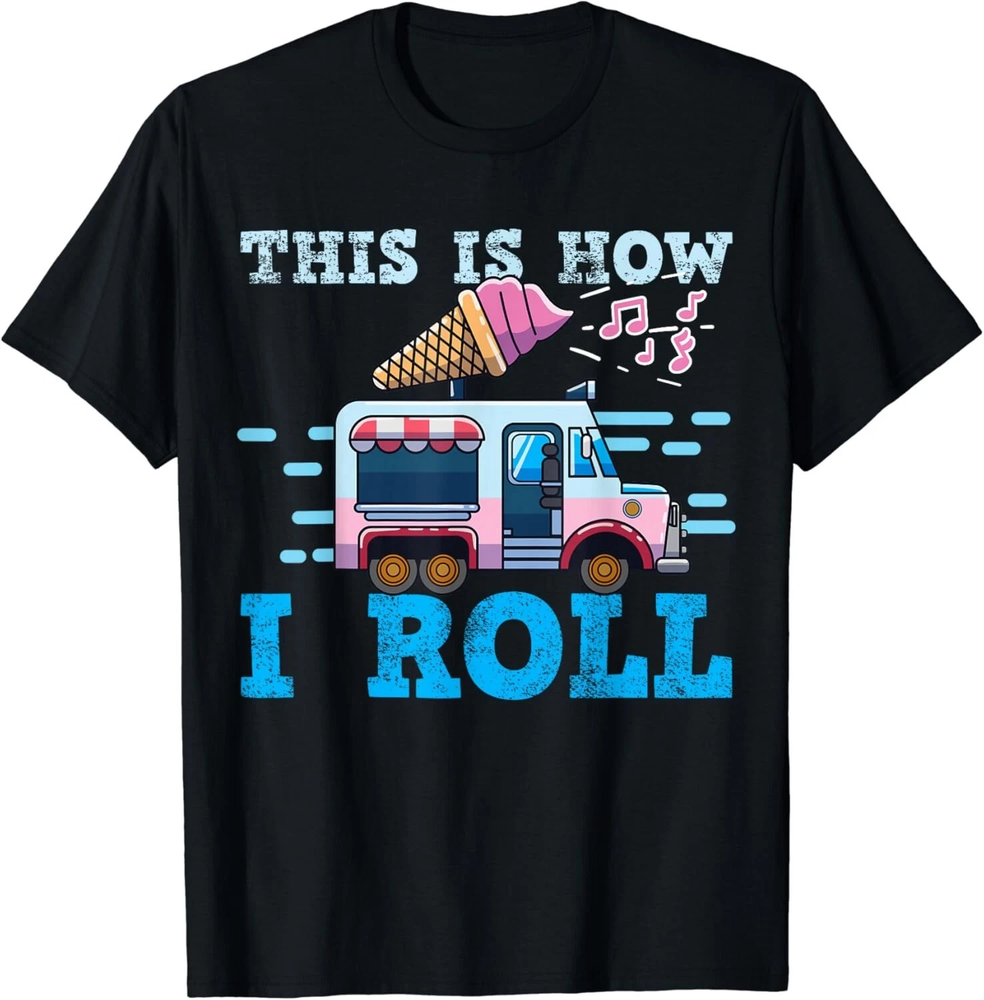 Fun Ice Cream Truck Lover Graphic Tee - Perfect Summer Unisex T-Shirt Gift