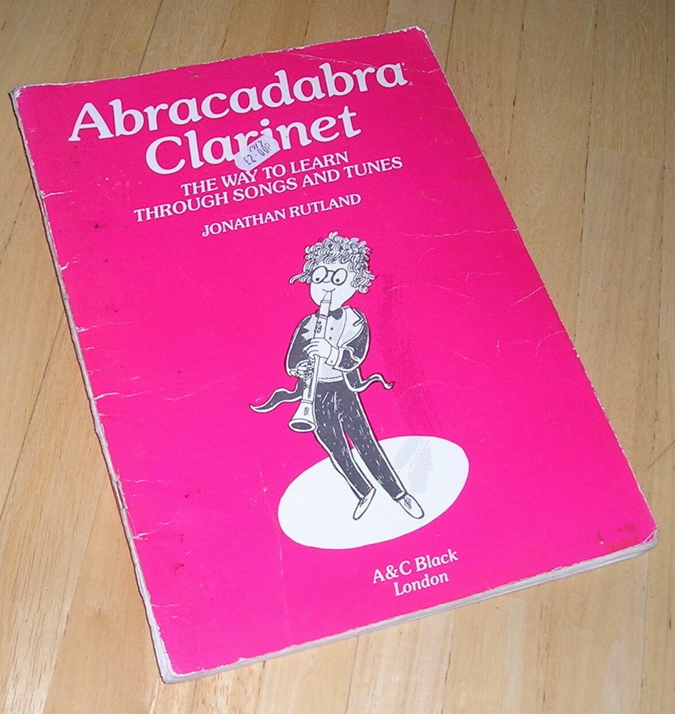 ABRACADABRA CLARINET by Jonathan Rutland - vintage A&C Black-image