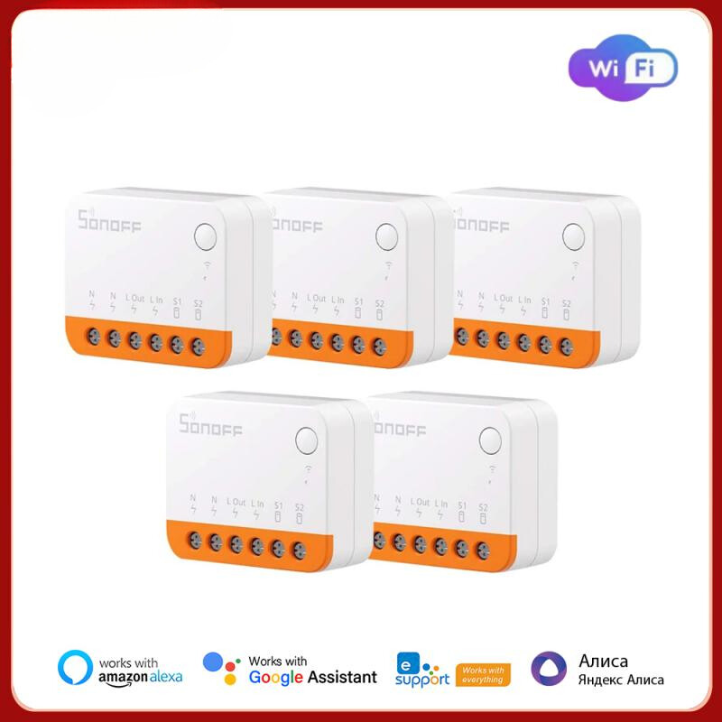 Умный переключатель Wi-Fi 10 А MINI экстремальный модуль реле умного дома пульт дистанционного голосового управления