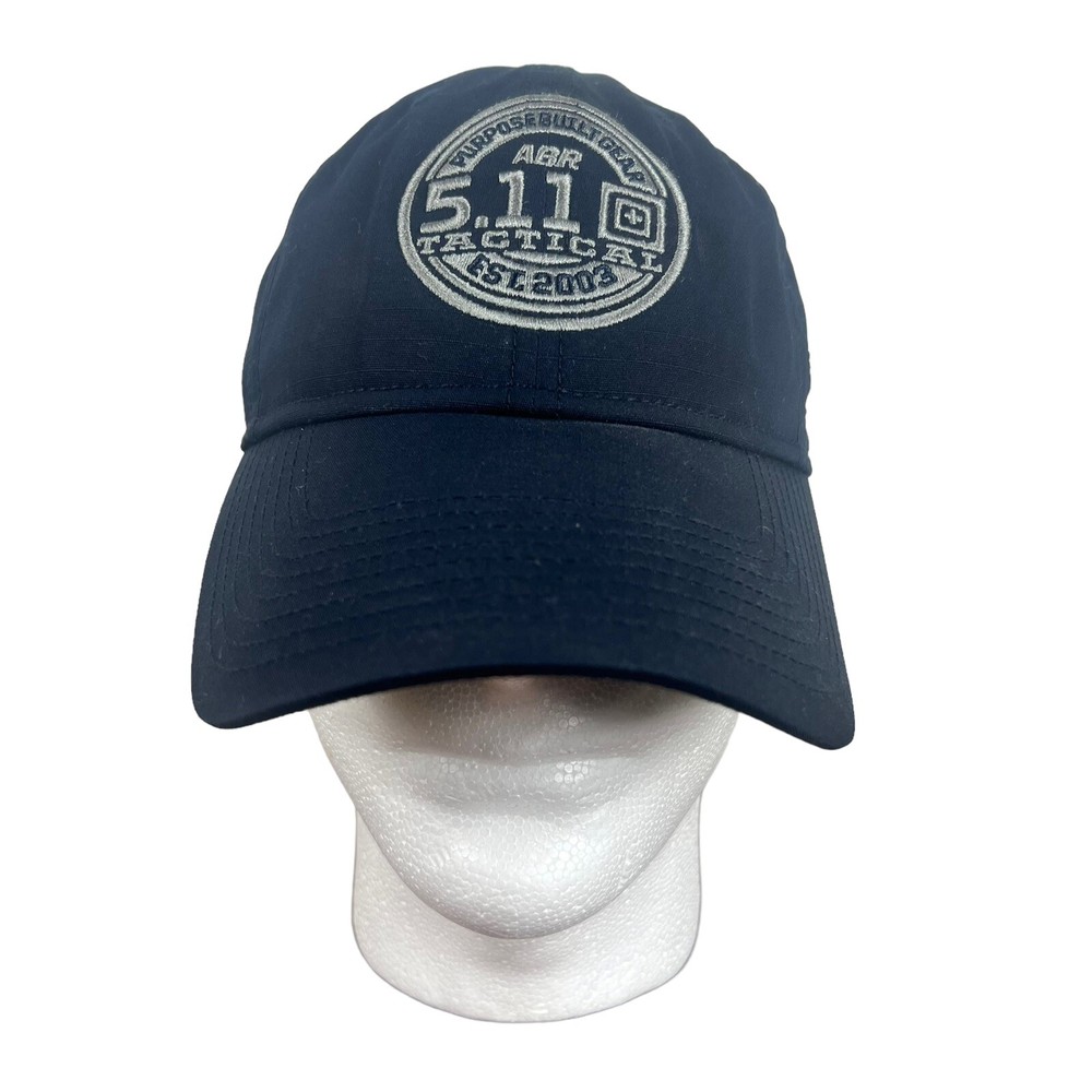 5.11 Tactical ABR Blue Snapback Hat with Hook and Loop Add-On-image