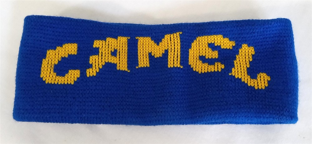 Vintage Camel Cigarettes Advertising Headwarmer Head Band Skiing Ski
