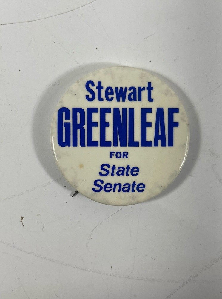 Stewart Greenleaf Pennsylvania State Senate pinback Pin