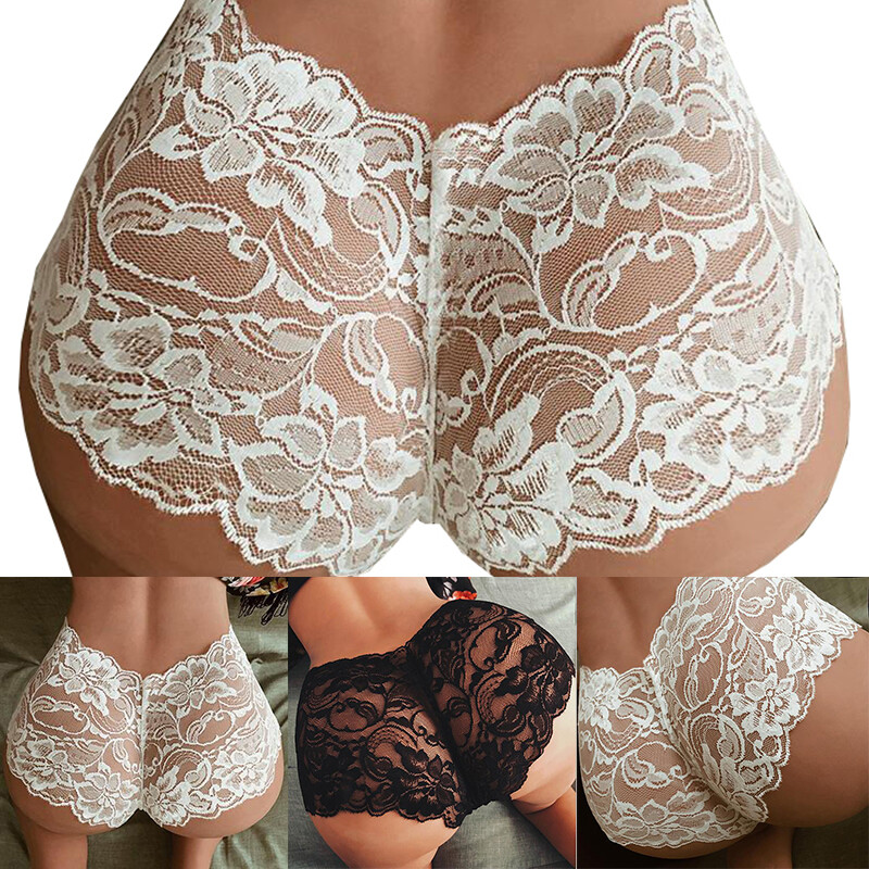 Women's See-through Lace Panties Underwear Thongs Lingerie Briefs Underpants