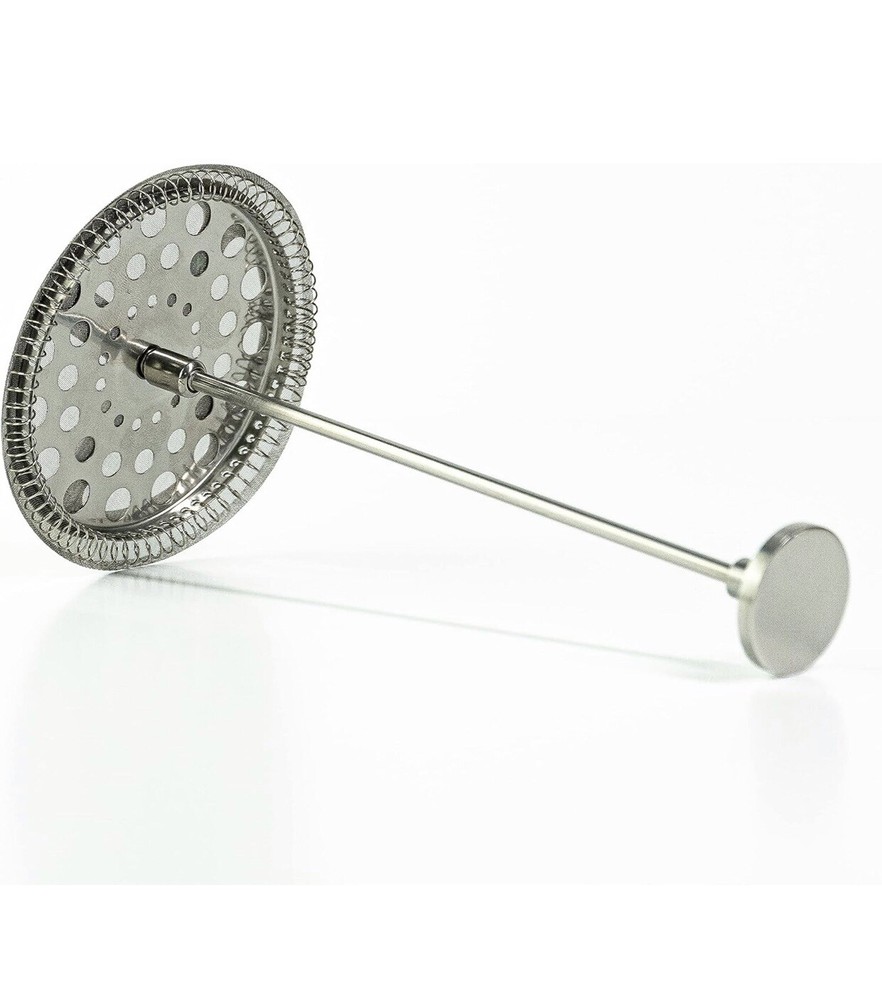 Cafe Crush Club 5-Piece Stainless Steel French Press Plunger & Filter Set