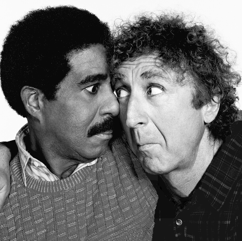 Richard Pryor And Gene Wilder Large Eyes 8x10 Picture Celebrity Print