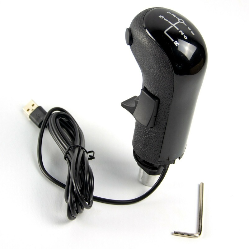 Para ATS ETS2 Logitech G29 G27 G25 G920 H THRUSTMASTER TH8A USB Perilla de cambio EE. UU.