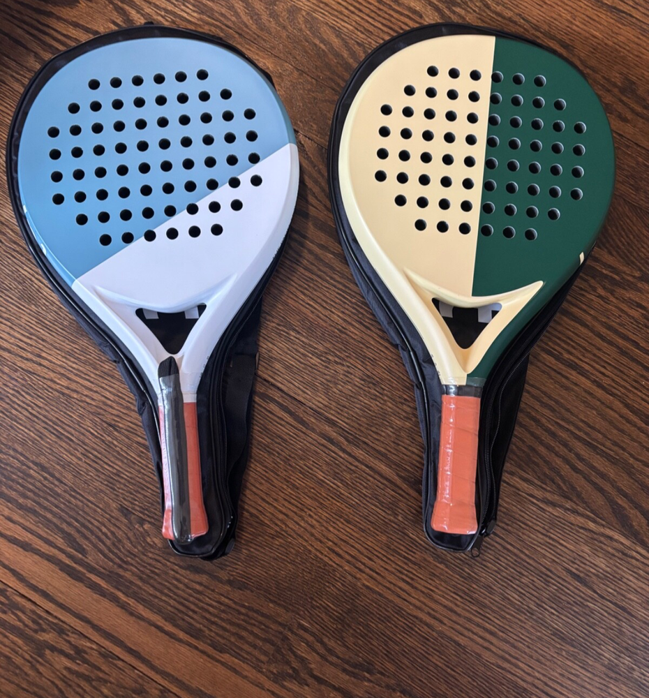 2 Lapat Paddle Rackets - Carbon Fiber & EVA Memory Foam Grip