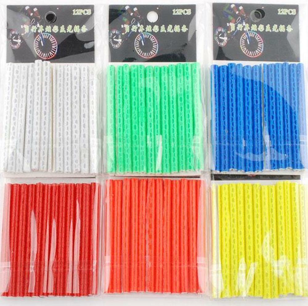 12 PACK SPOKE REFLECTORS 2.75