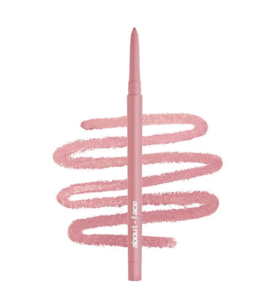 NIB about-face LINE ARTIST Longwear Gel Eyeliner Leave Me Breathless Pink
