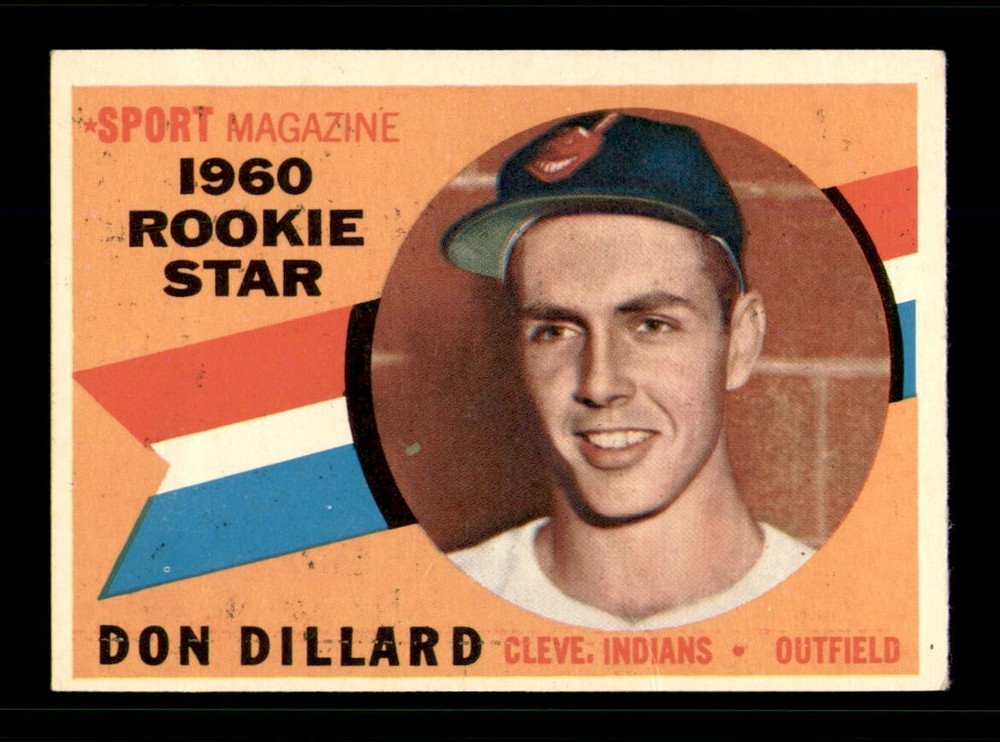 1960 Topps #122 Don Dillard EX Baseball Card OBGcards