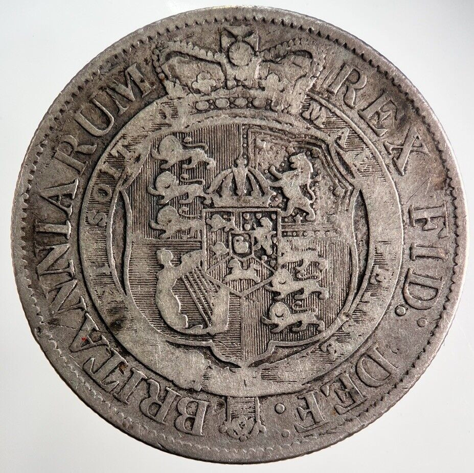 1817 George III Half-Crown Silver Coin | Fine Collectable Grade