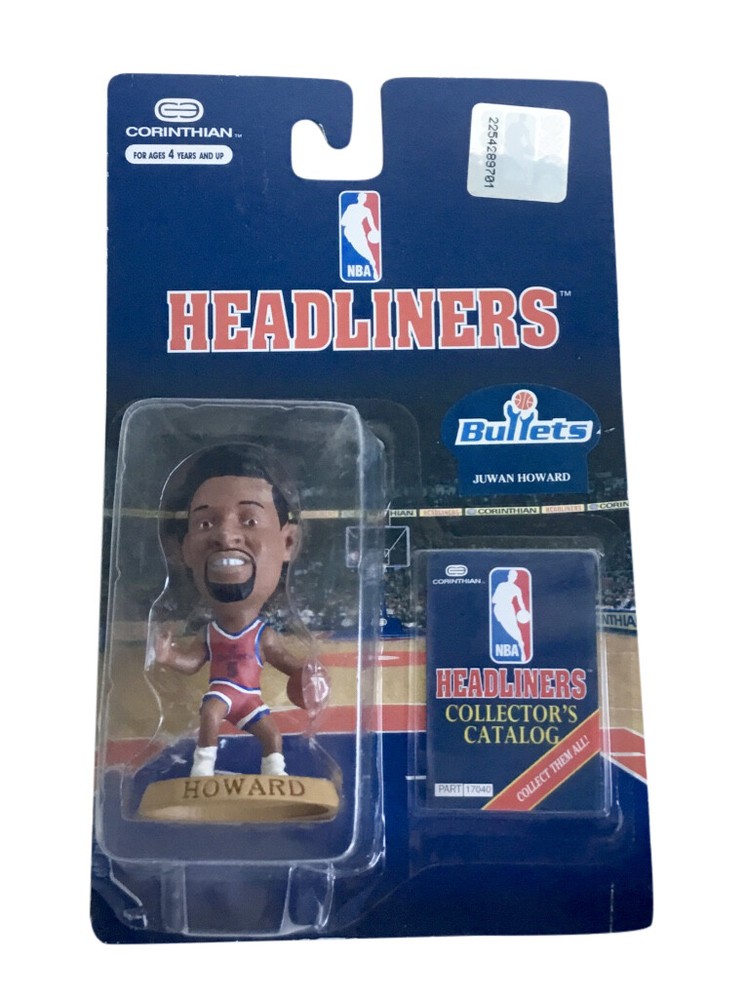 NBA Headliners 1996 Washington Bullets Juwan Howard Action Figure