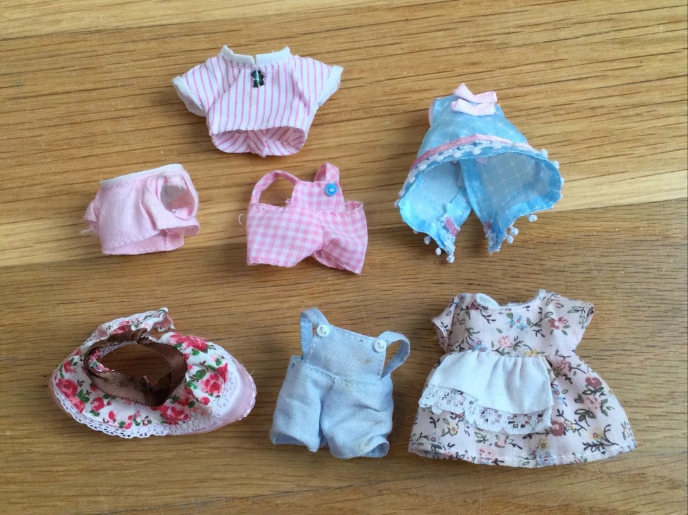 Calico Critters DOLL CLOTHES LOT Woodzeez / Sylvanian Families Mix Lot Clothing