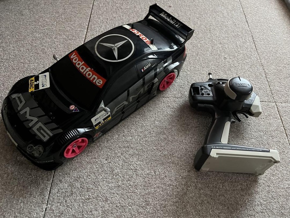 Tamiya TT-01 RC Drift Car with Mercedes-Benz AMG Body Electric Hobby Model