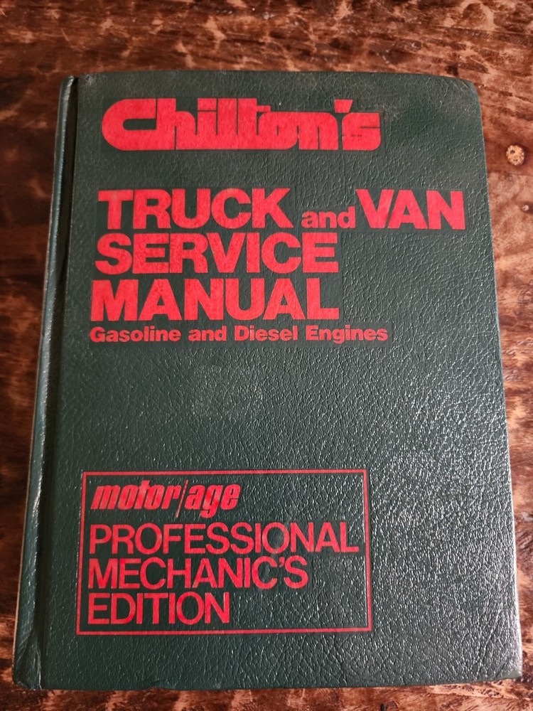 Chilton's Truck And Van Service Manual Gasoline And Diesel 1980