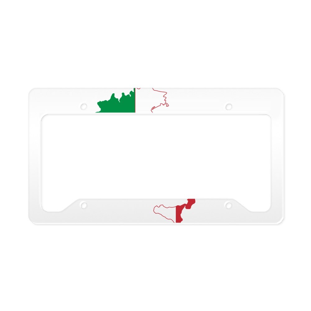 CafePress Custom Aluminum Front Vanity License Plate 661509530