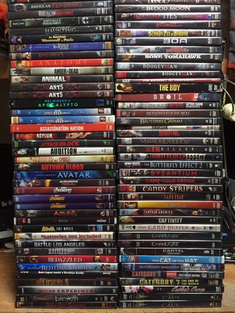 Clearance Sale - HORROR, Sci-Fi, & Fantasy DVDs (A-C) - $3+ - Get 50% discount