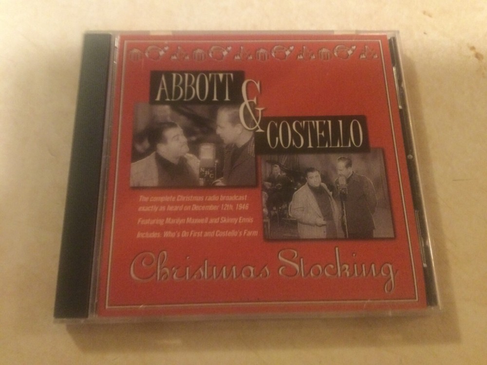 ABBOTT & COSTELLO  :  Christmas Stocking-image