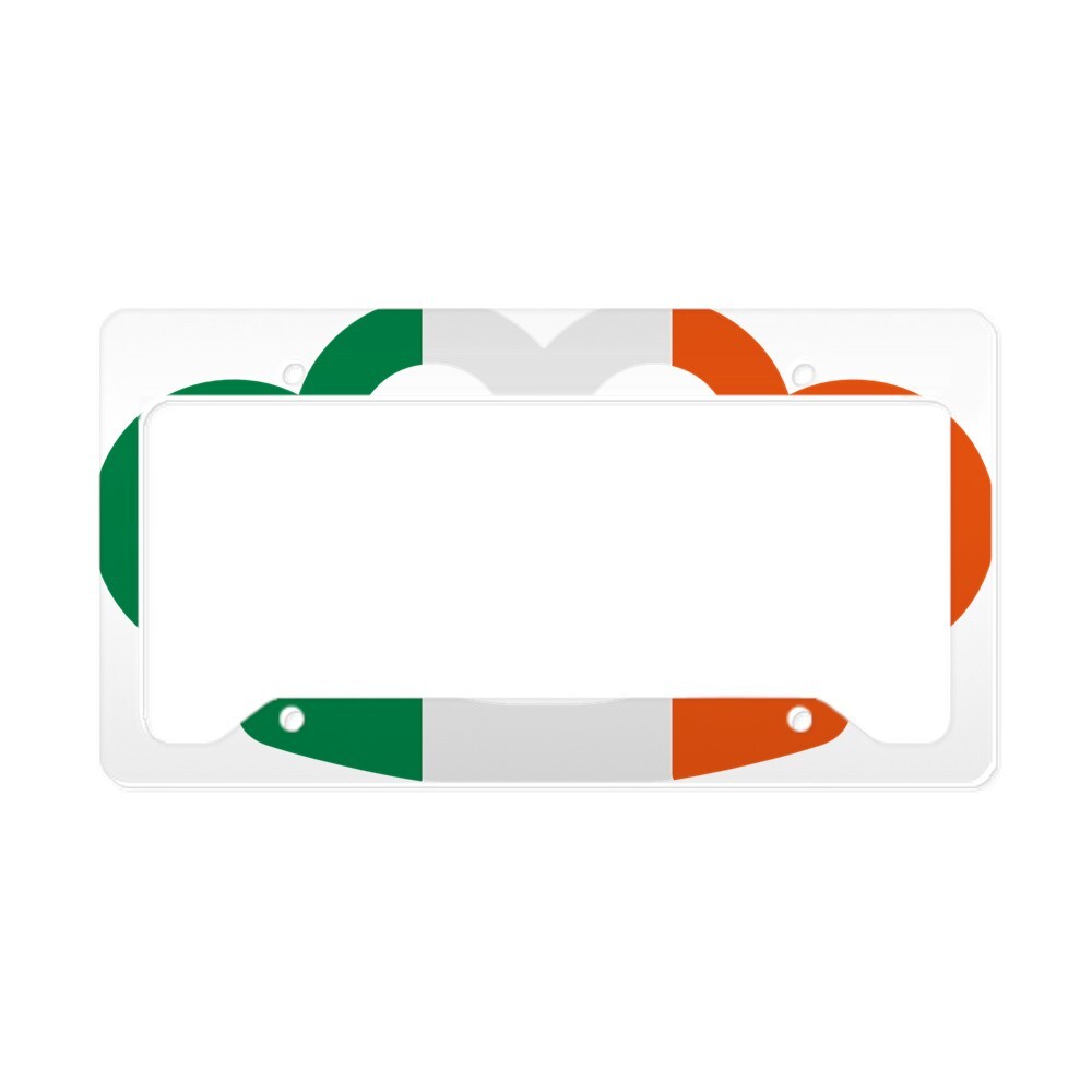 CafePress Brass Knuckles Ireland License Plate Holder License Frame (1166742502)