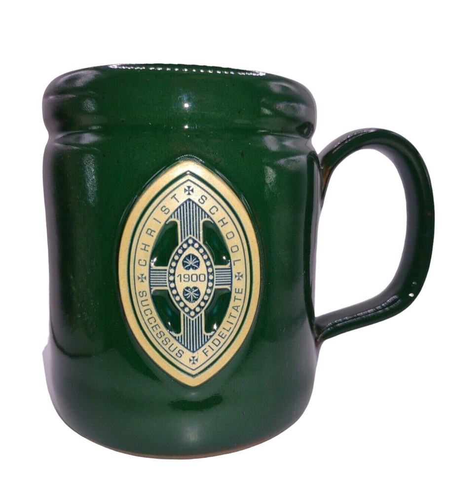 Christ School College Arden North Carolina Deneen Pottery Coffee Mug Episcopal