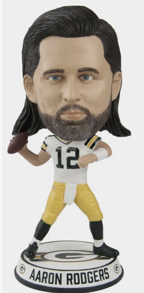 Aaron Rodgers Green Bay Packers Bighead NFL Bobblehead #72 Exclusive-image