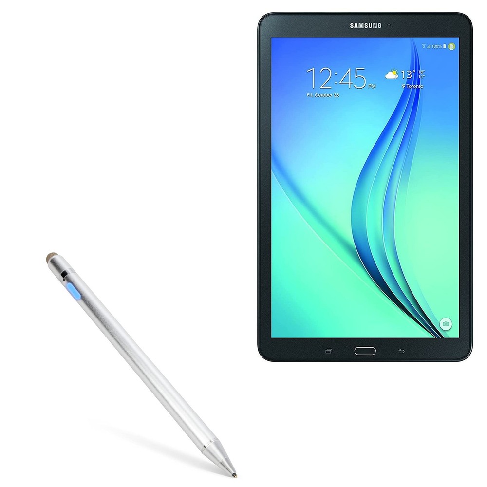 AccuPoint Ultra Fine Tip Stylus Pen for Samsung Tab E 9.6 Active Electronic Silver