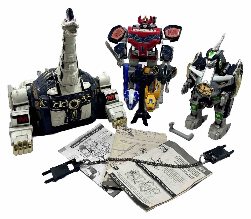 Deluxe Ultrazord Megazord Dragonzord Titanos Power Rangers Action Figure by Bandai Super Sentai