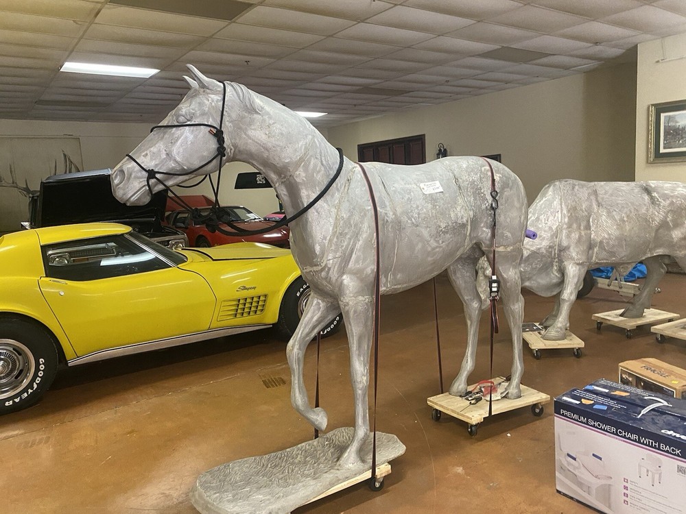 Life size Horse Statue, Aluminum