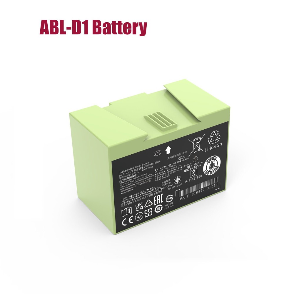 ABL-D1 Battery For iRobot Roomba e5 e6 i1 i2 i3 i4 i5 i6 I7 i7+ i8 J5 J6 J7 US-image