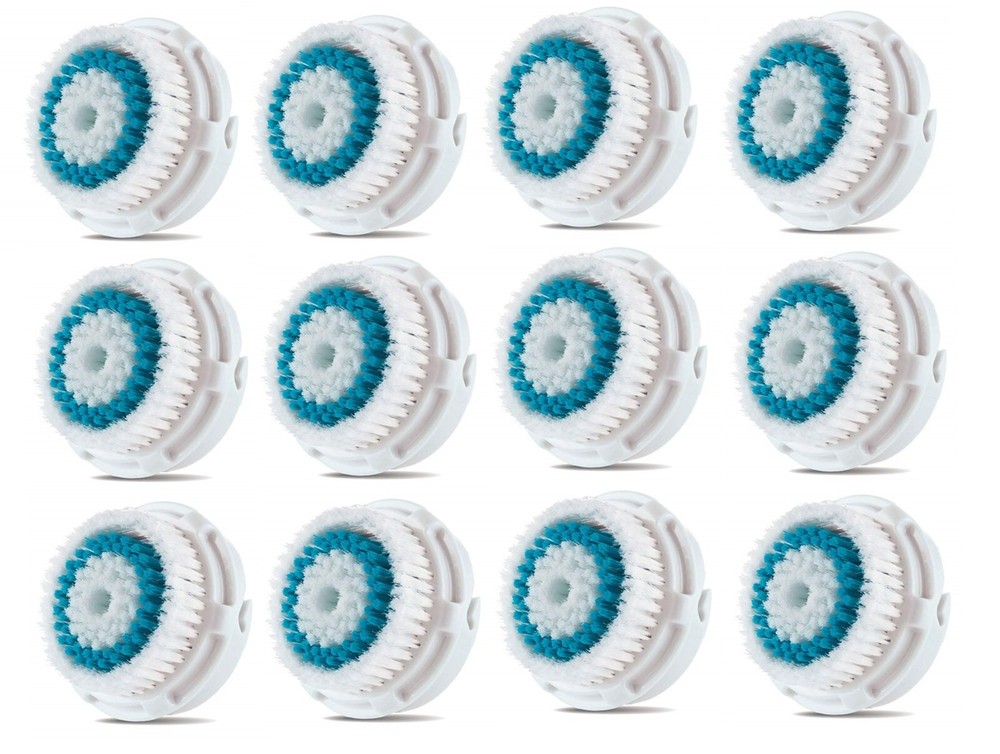 Deep Pore Replacement Deep Pore Facial Cleansing Brush Head, Pack of 12