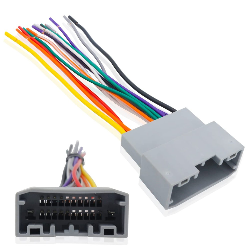 Aftermarket Radio Wiring Harness Adapter for Jeep Wrangler Compass Chrysler D...