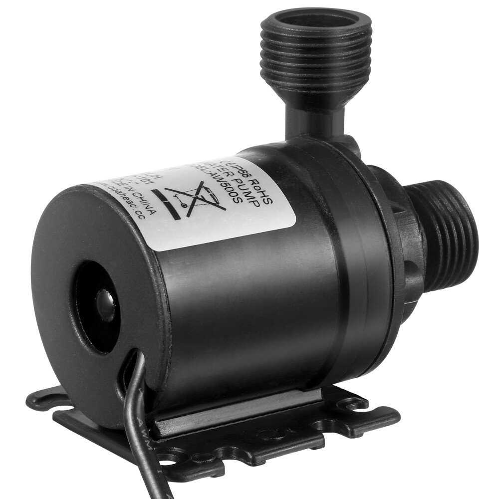 DC 12V Brushless Submersible Water Pump 800L/H 5M for Fountain Pool Solar