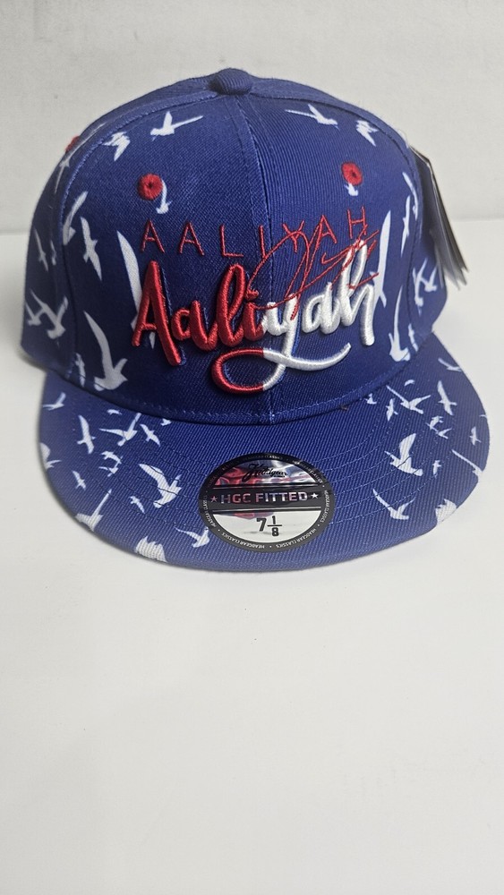 Aaliyah Fitted Hat Cap NWT Size 7 1/8  Headgear Classics Concert Music Flat Bill-image