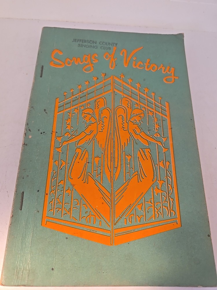 Songs Of Victory Book Gospel Melodies J Vaughn Singing Church 1972 Good