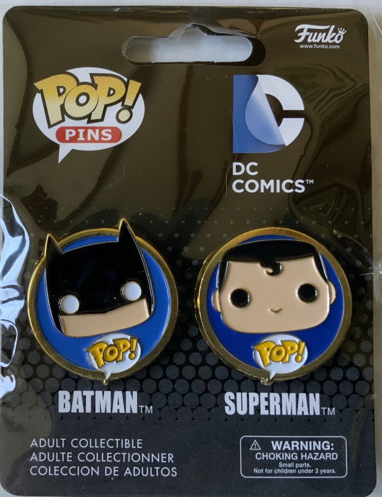Funko POP Pins Batman / Superman