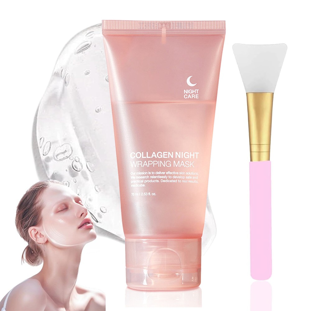 Overnight Collagen Peel Off Facial Mask for Glowing Skin