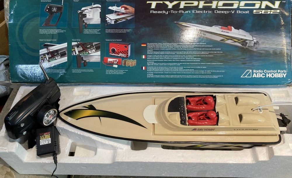 ABC Hobby RC Boat Typhoon Fast Remote Control Racing Model-image