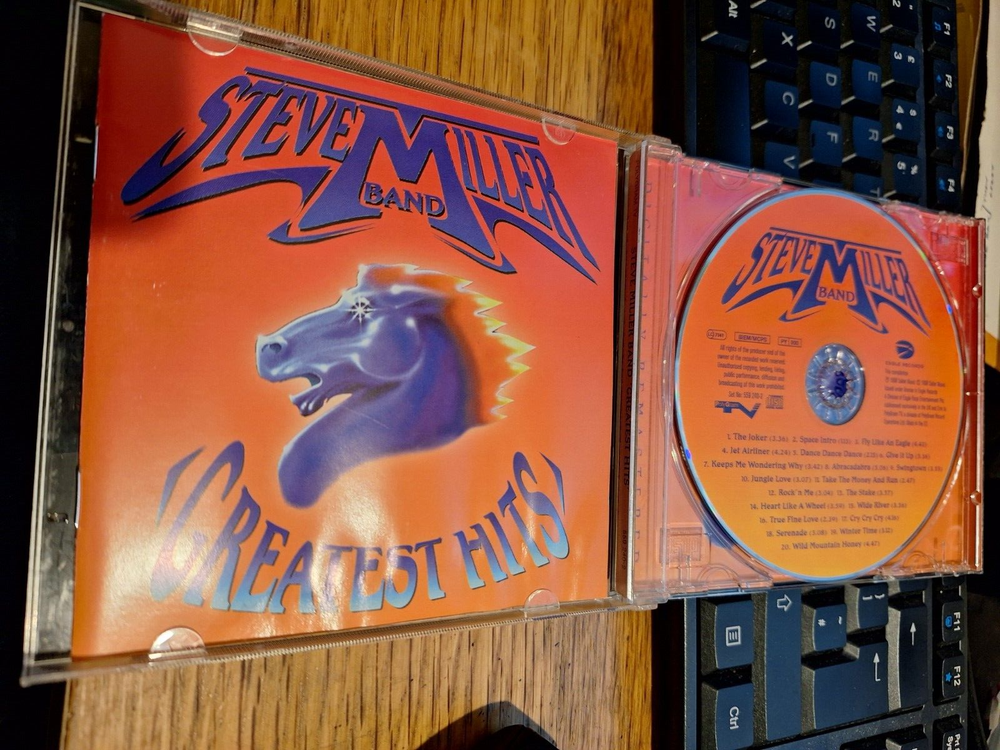 Steve Miller 20 Greatest Hits VERY BEST OF VG+ CD FASTPOST ABRACADABRA JOKER-image