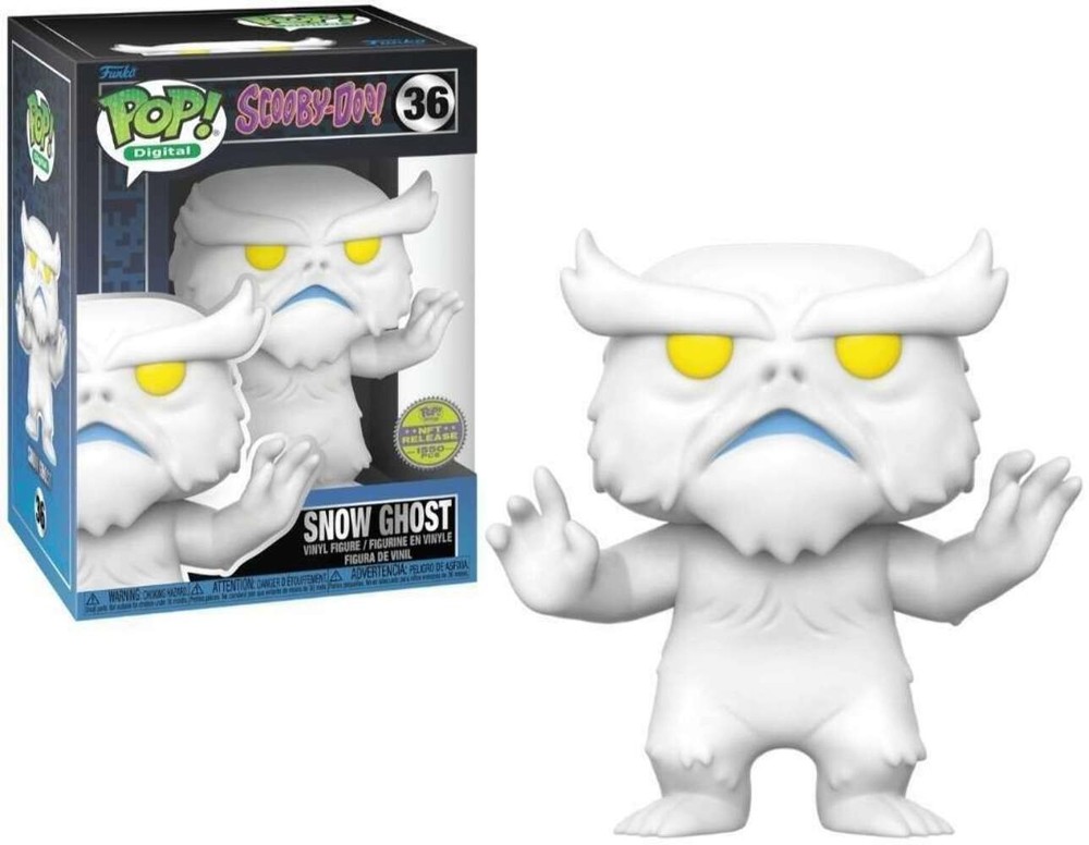 Funko POP! Digital: Scooby-Doo - Snow Ghost (1550 PCS) #36
