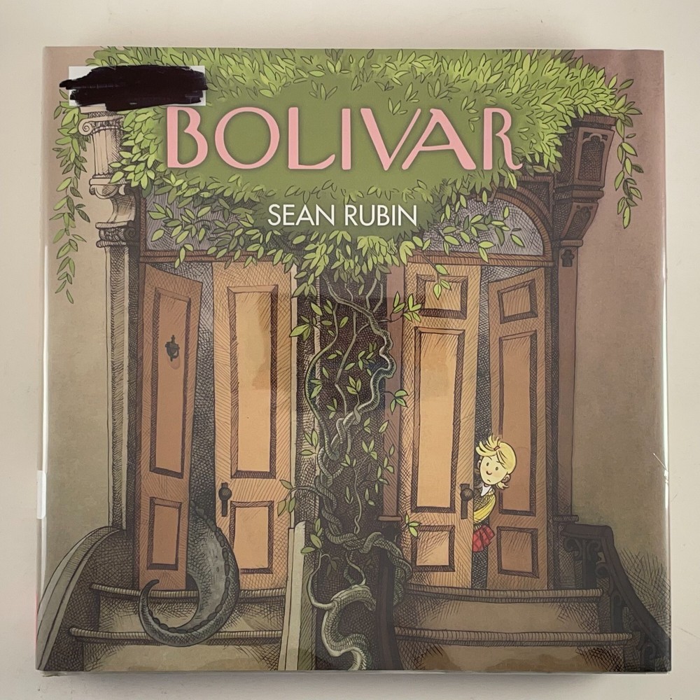 Bolivar Graphic Novel Sean Rubin 2017 Hardcover First Edition Ex-Library