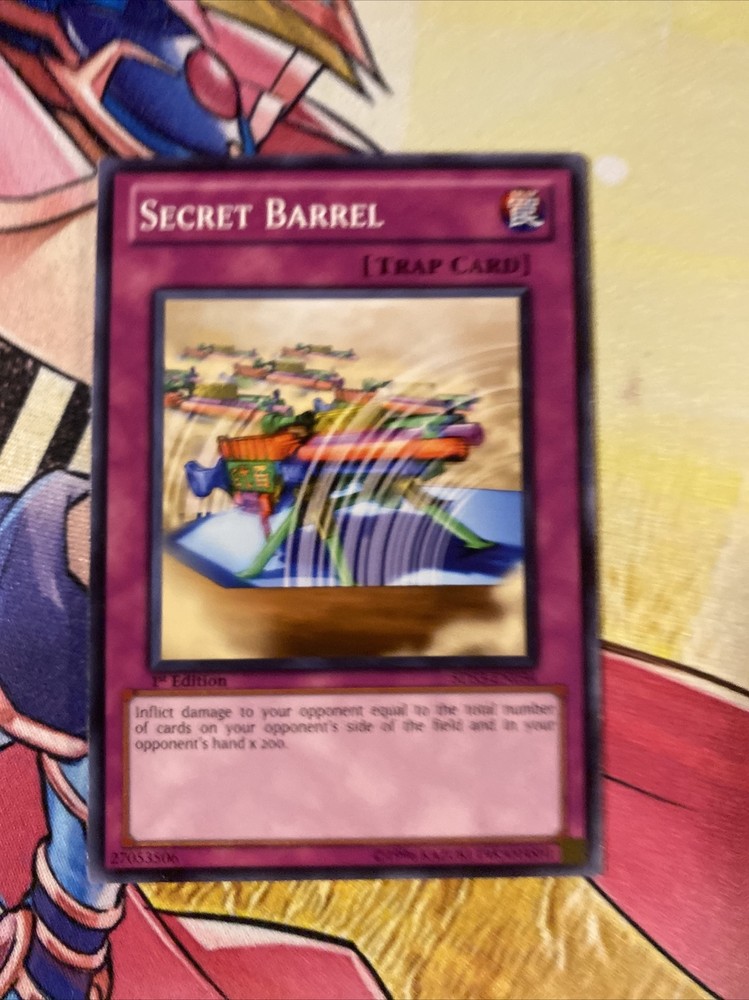 Yu-Gi-Oh TCG Secret Barrel Dark 1st Edition Common VLP 5DS3-EN034
