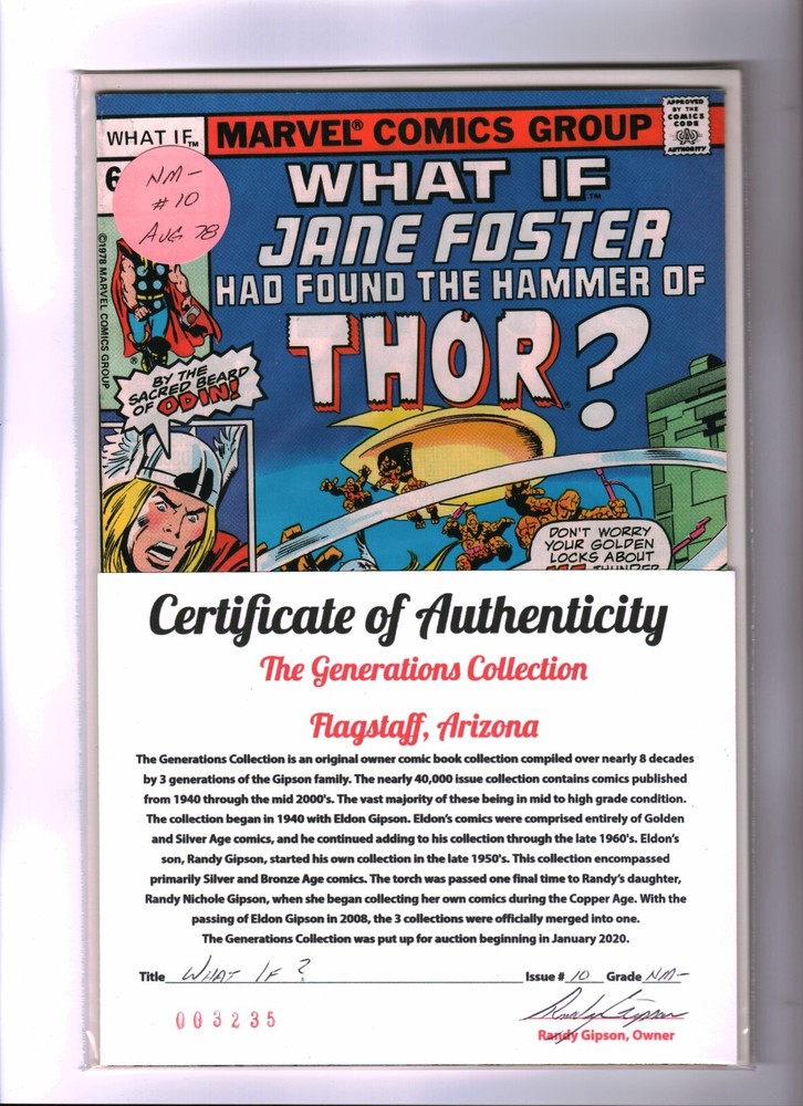 What If #10 Marvel Comics NM Generations by Rick Hoberg & Dave Hunt