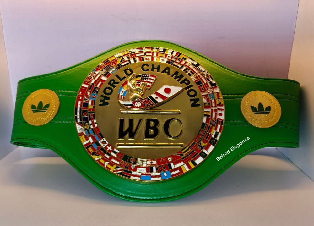 WBC World BOXING Championship Belt Replica High Quality New Edition 3D LOGO Wbc