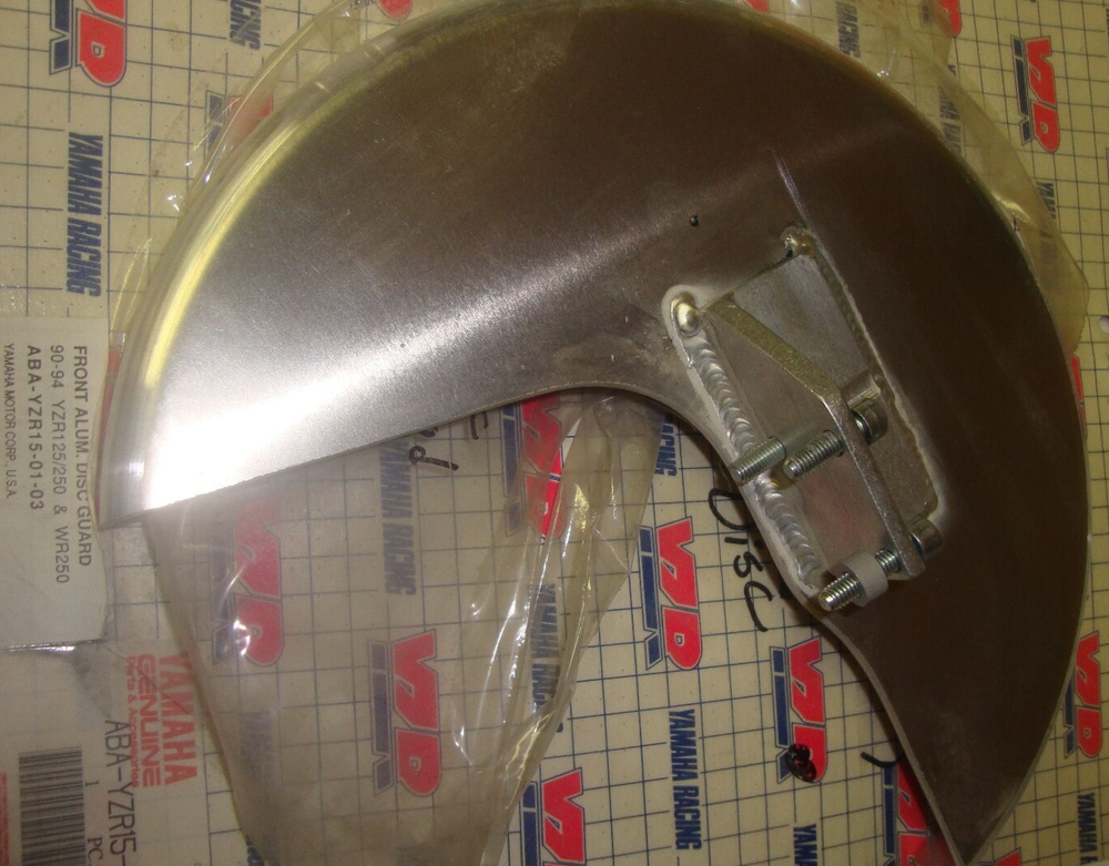 ABA-YZR15-01-03 Yamaha Racing Aluminum Wheel Disk Guard Cover Panel Front Rotor-image