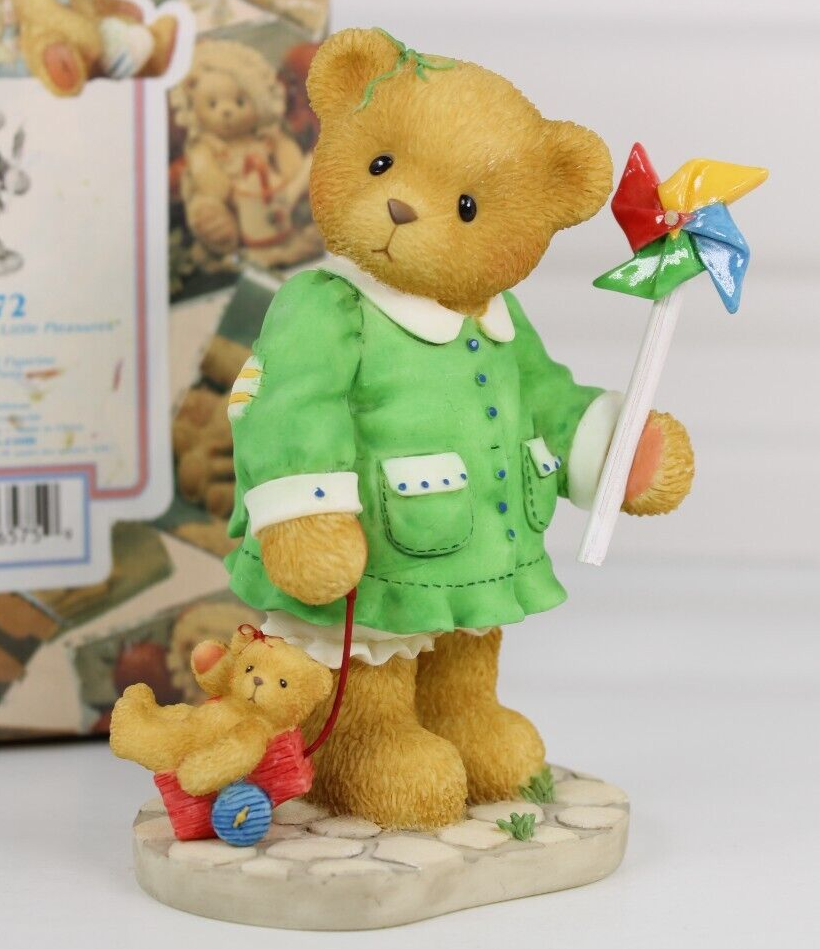 CHERISHED TEDDIES 1999 TREAT YOURSELF TO LIFES LITTLE PLEASURES KIM FIGURINE NEW