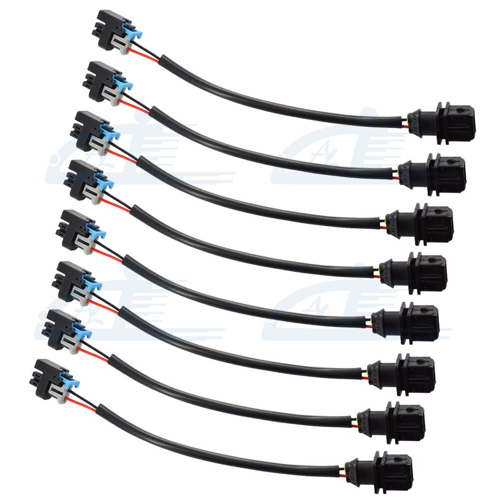 For Jetronic EV1 to Mini Delphi Multec 2 Fuel Injectors Wire Harness Adapter NEW